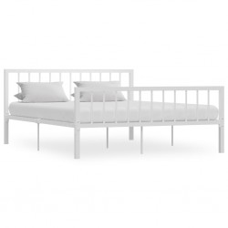 stradeXL Bed Frame White...