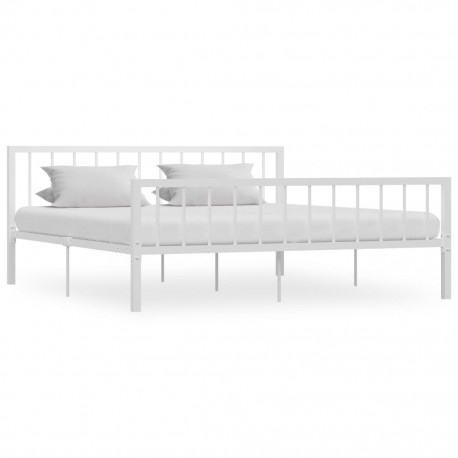 stradeXL Bed Frame White...