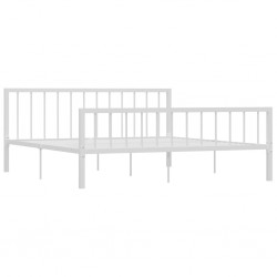 stradeXL Bed Frame White...