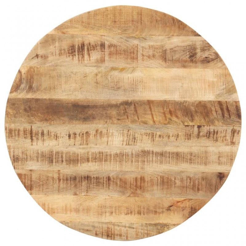 Table Top Solid Mango Wood Round 15 16 Mm 60 Cm Code 286001 Table Tops English Version Shop Strade Home