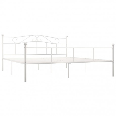 stradeXL Bed Frame White...