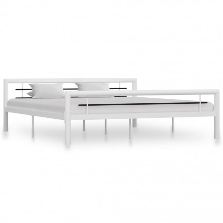 stradeXL Bed Frame White...