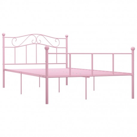 stradeXL Bed Frame Pink...