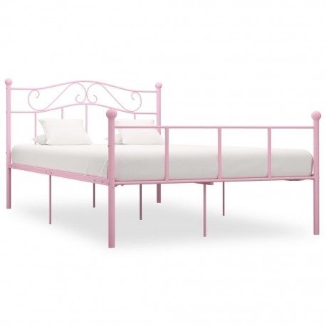 stradeXL Bed Frame Pink...