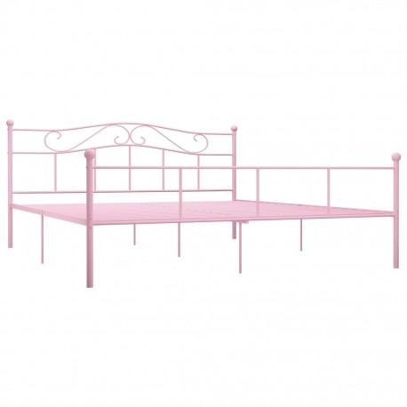 stradeXL Bed Frame Pink...