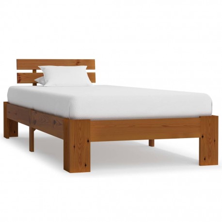 stradeXL Bed Frame Honey...