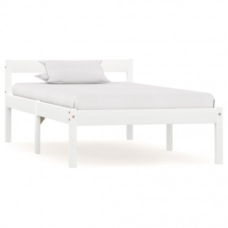 stradeXL Bed Frame White...