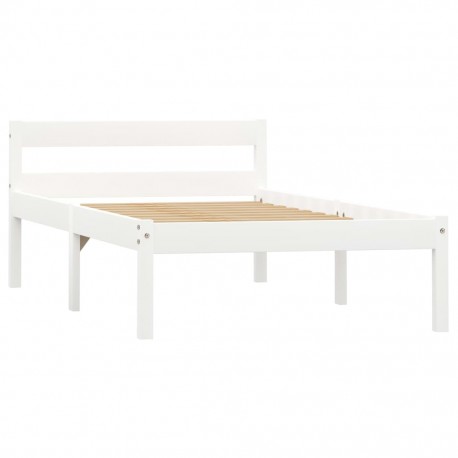 stradeXL Bed Frame White...