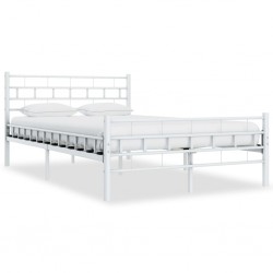 stradeXL Bed Frame White...