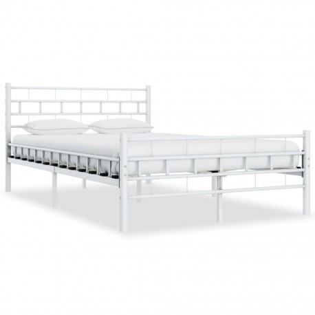 stradeXL Bed Frame White...