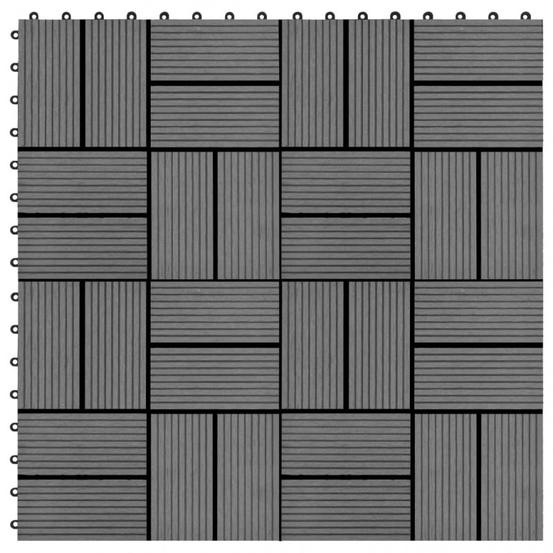 stradeXL 22 pcs Decking...