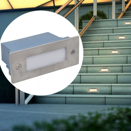 2 LED Recessed Stair Light...