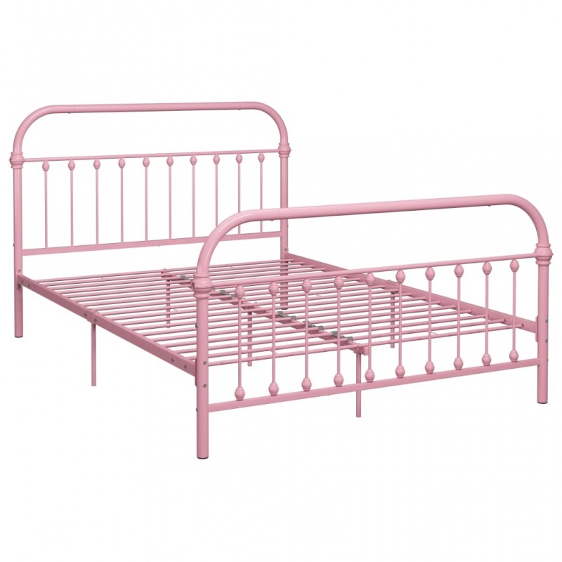 stradeXL Bed Frame Pink...