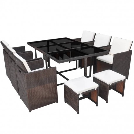 stradeXL 11 Piece Outdoor...