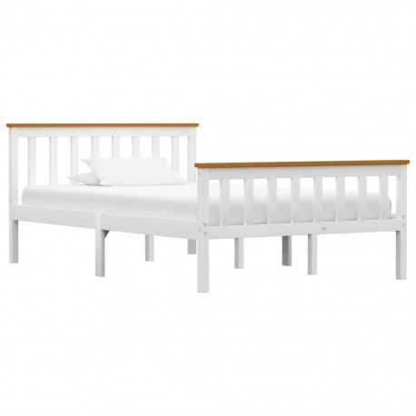 stradeXL Bed Frame White...