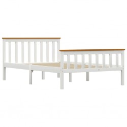 stradeXL Bed Frame White...