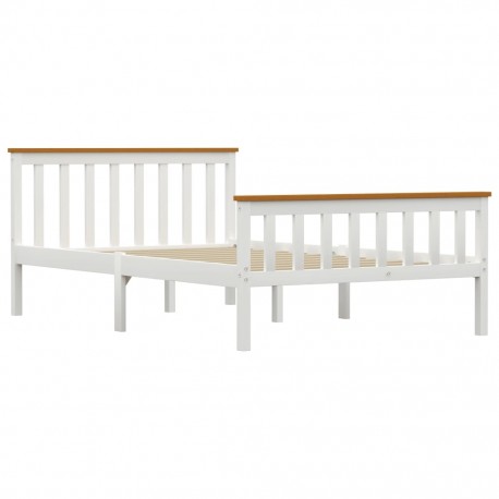 stradeXL Bed Frame White...