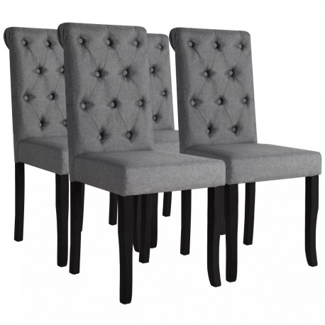 Dining Chairs 4 pcs Solid...