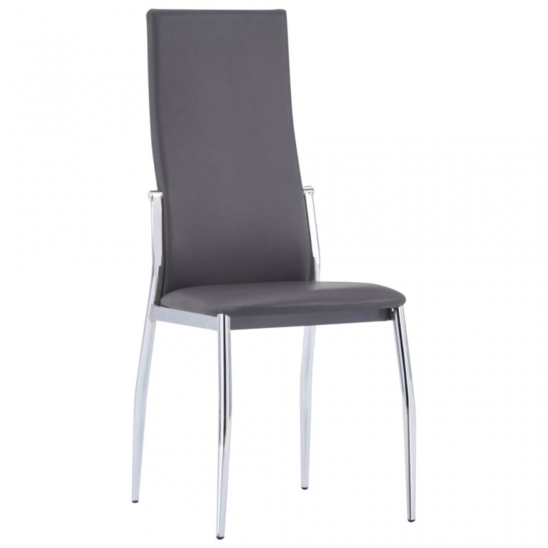 Dining Chairs 2 pcs Grey...