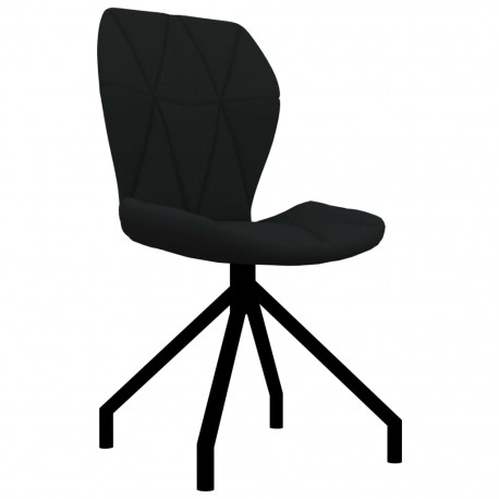 Dining Chairs 2 pcs Black...