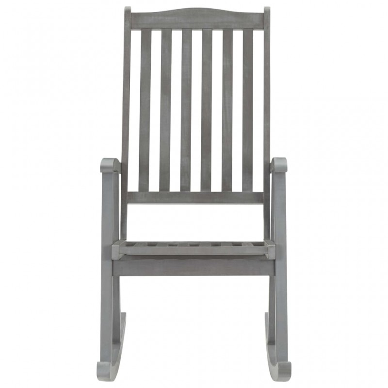 stradeXL Rocking Chair Grey...