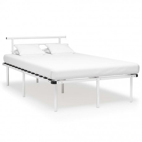 stradeXL Bed Frame White...