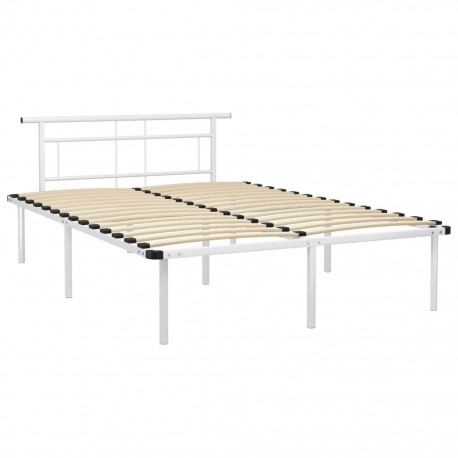 stradeXL Bed Frame White...