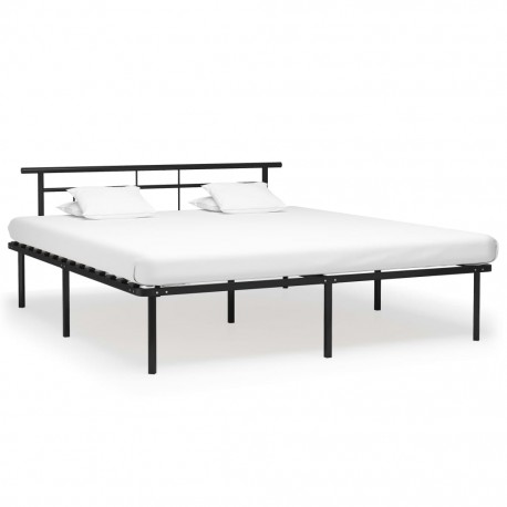 stradeXL Bed Frame Black...