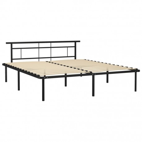 stradeXL Bed Frame Black...