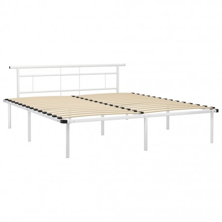 stradeXL Bed Frame White...