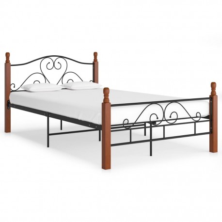 stradeXL Bed Frame Black...