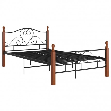 stradeXL Bed Frame Black...