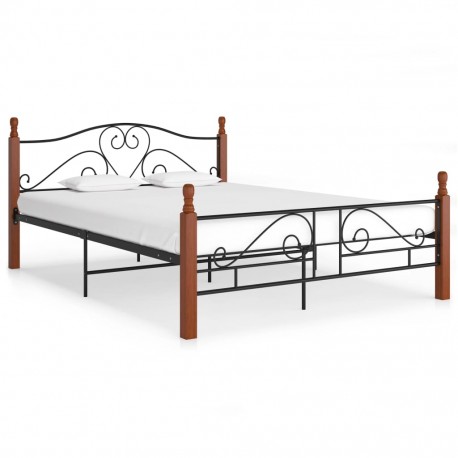 stradeXL Bed Frame Black...