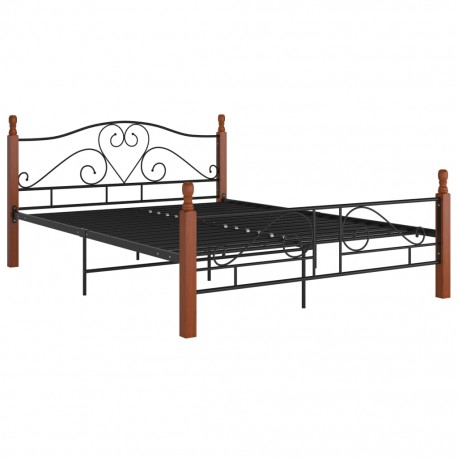 stradeXL Bed Frame Black...