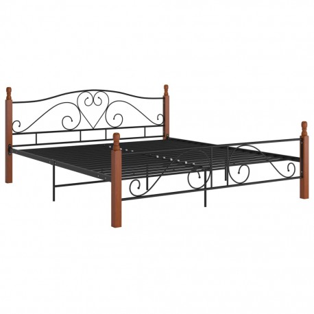 stradeXL Bed Frame Black...