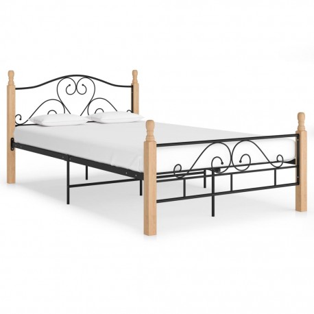 stradeXL Bed Frame Black...