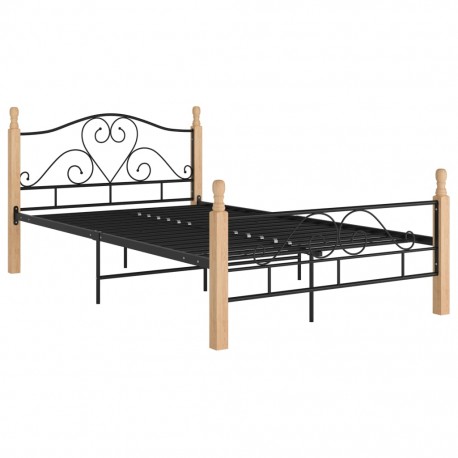 stradeXL Bed Frame Black...