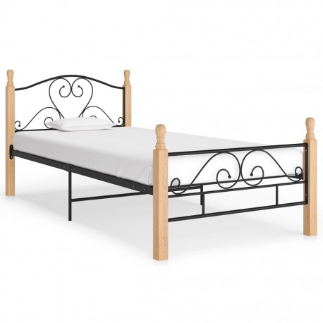 stradeXL Bed Frame Black...