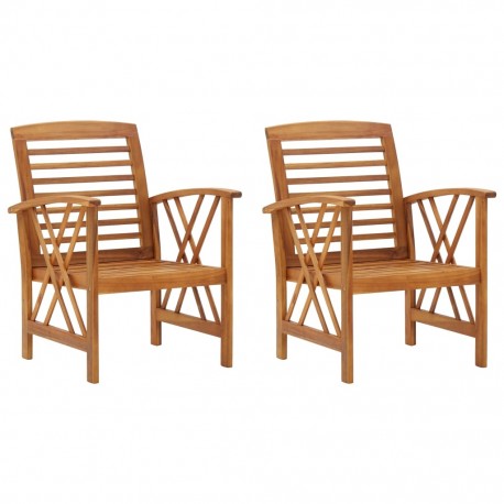 stradeXL Garden Chairs 2...