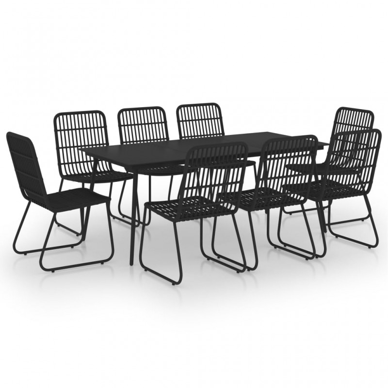 stradeXL 9 Piece Outdoor...