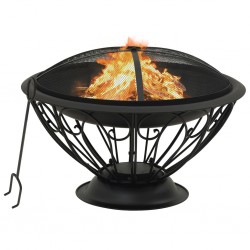 stradeXL Fire Pit with...