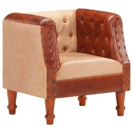 stradeXL Fauteuil Marron...