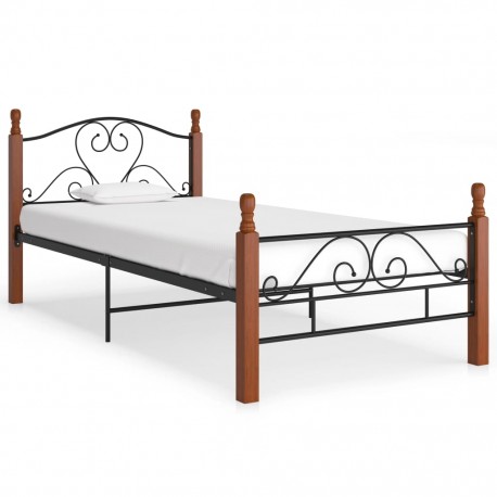 stradeXL Bed Frame Black...