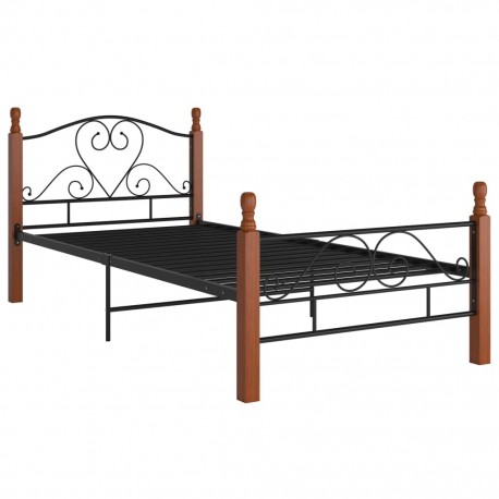 stradeXL Bed Frame Black...