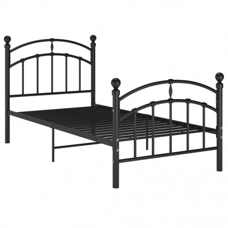 stradeXL Bed Frame Black...