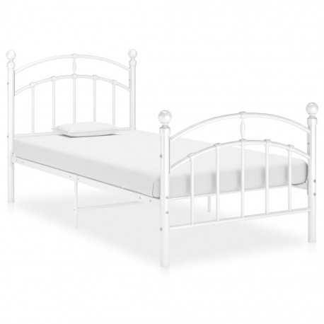 stradeXL Bed Frame White...