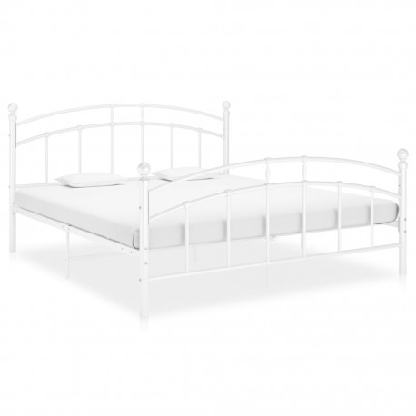 stradeXL Bed Frame White...