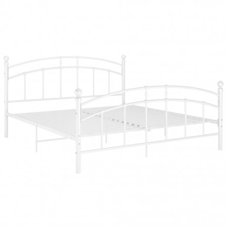 stradeXL Bed Frame White...