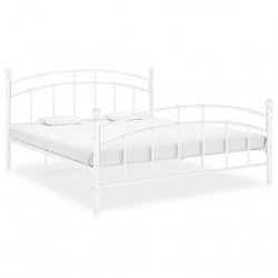 stradeXL Bed Frame White...