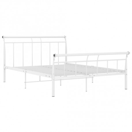 stradeXL Bed Frame White...